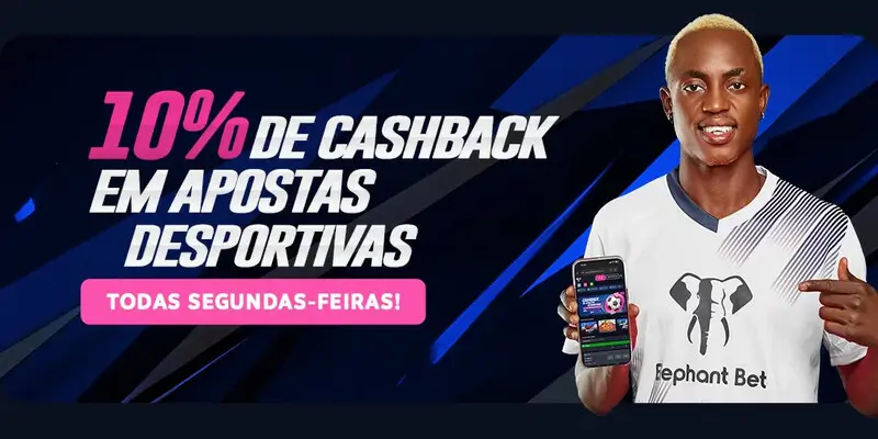 10% de Cashback em Apostas Desportivas