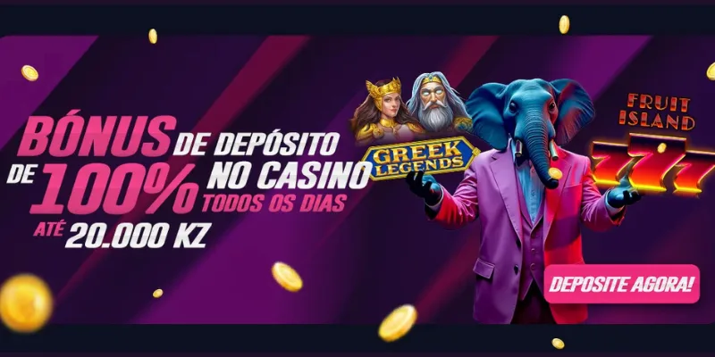 Bónus de Casino 100% Diário na