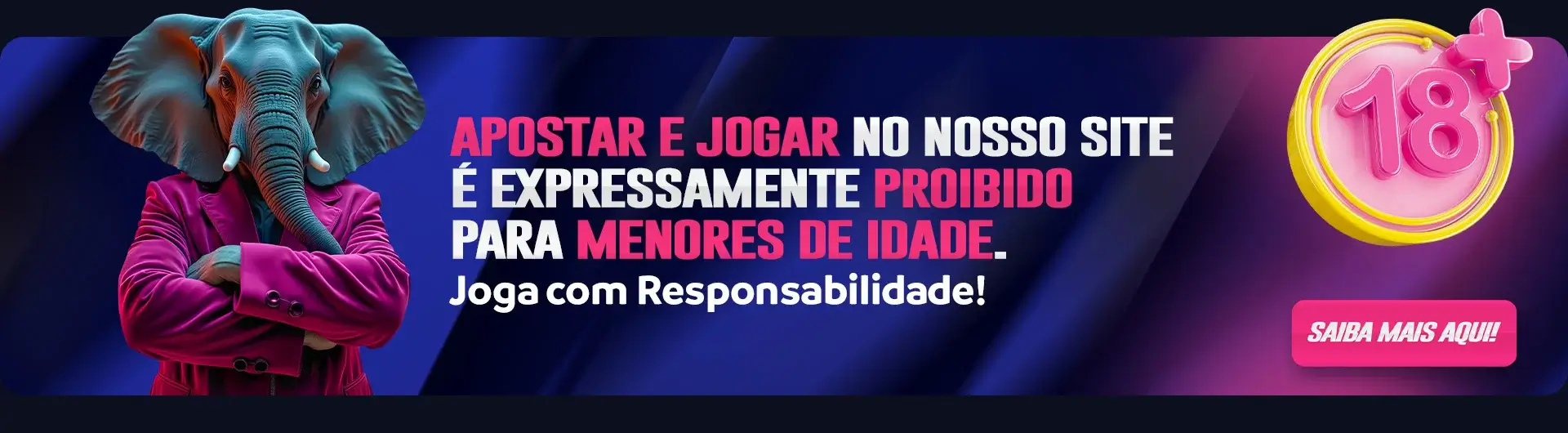 Aposte com responsabilidade