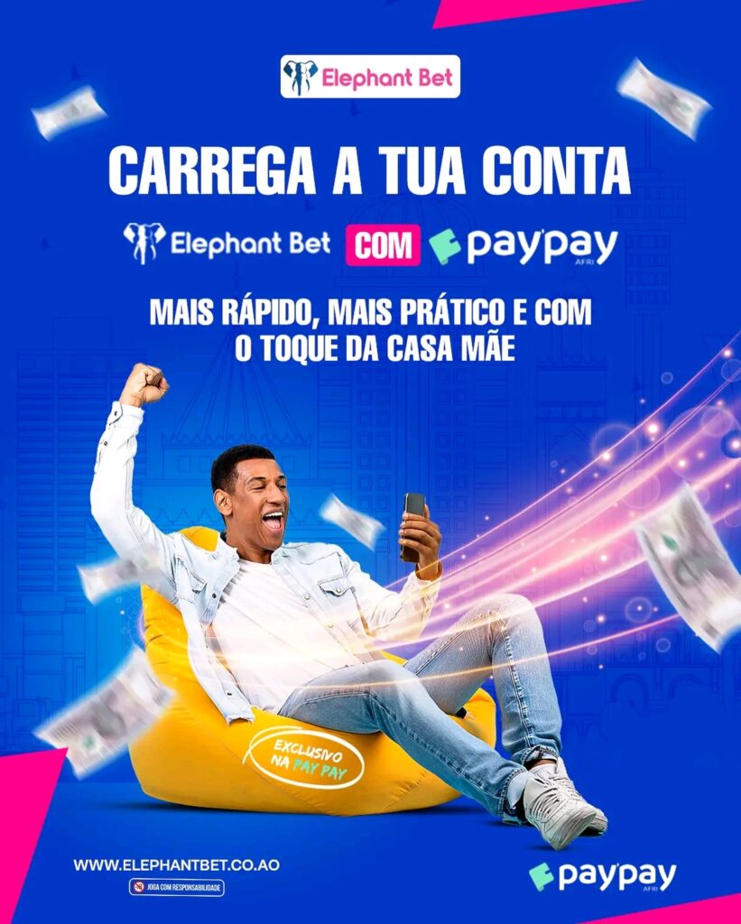 como carregar a conta elephant bet