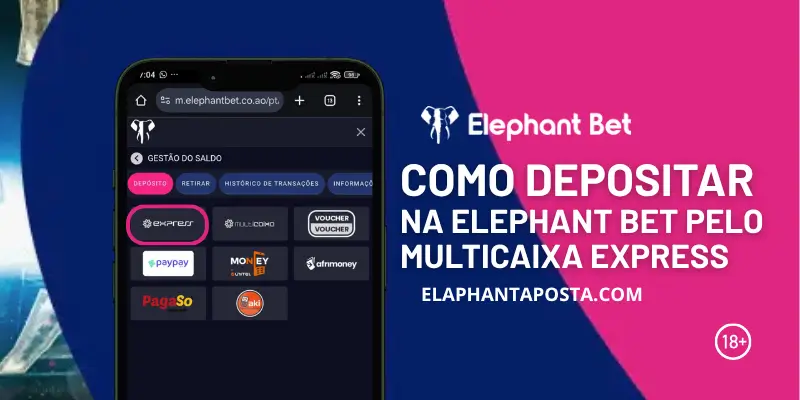 Como depositar na Elephant bet pelo multicaixa express