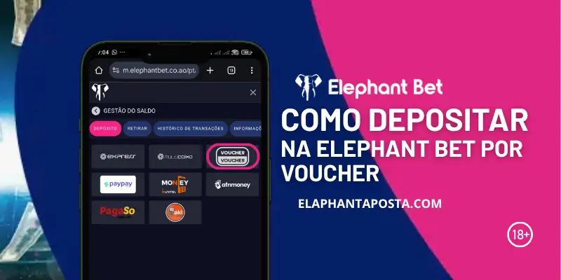 Como depositar na elephant bet por voucher