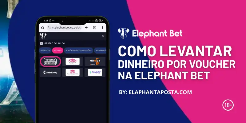 Como levantar dinheiro por voucher na Elephant Bet