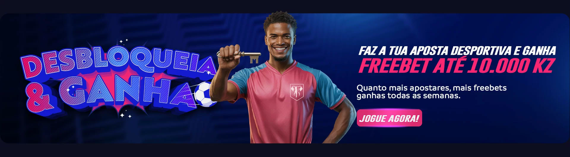 Desbloqueia freebet na Elephant Bet