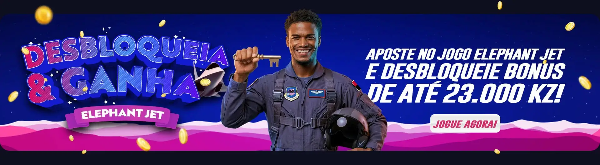 Desbloqueia e Ganha - Elephant Jet