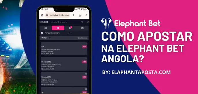 Como apostar na Elephant Bet
